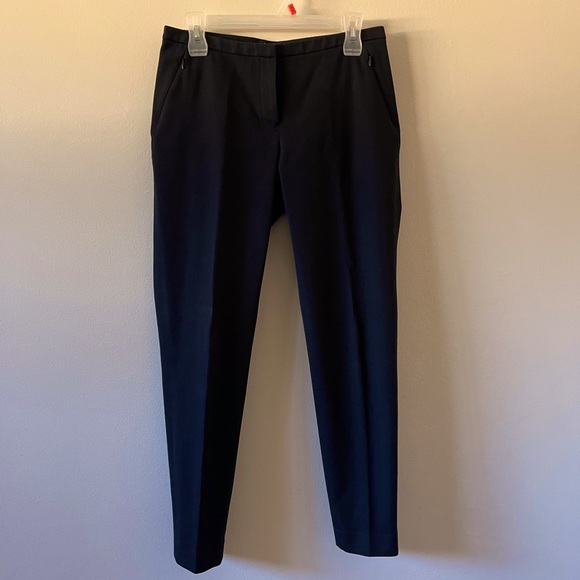 Elie Tahari - Black, Straight Leg Pant - Picture 2 of 9